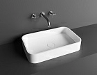 Раковина каменная UMY REA 54x34,5 U-Solid, цвет белый матовый Раковина каменная UMY REA 54x34,5 U-Solid, цвет белый матовый